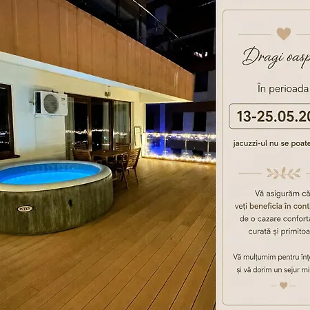 Coroni Cu Jacuzzi Pe Terasa * Брашов